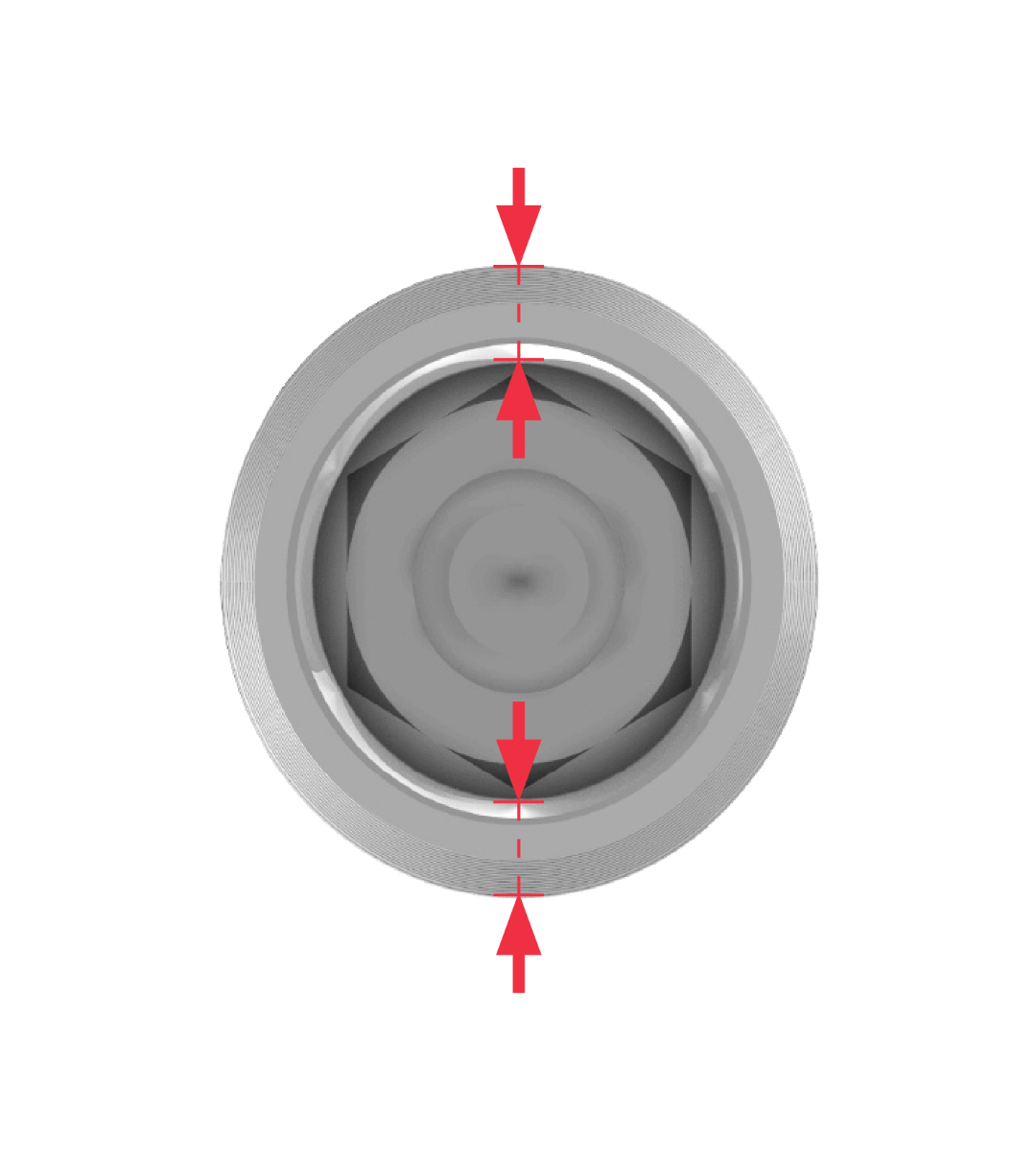 Crestal Bone Stability Maximum Aesthetics.<br/> P-3 Platform Switching design allows for an <span class="text-primary-500">increased connective soft tissue contact zone </span>both in height and volume. This integrates with the transmucosal part of the implant, with the effect of sealing off and protecting the marginal bone whilst boosting aesthetics end result as well as longevity